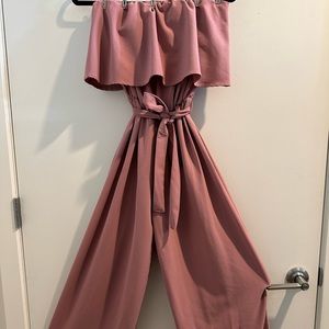 Pink Jumpsuit